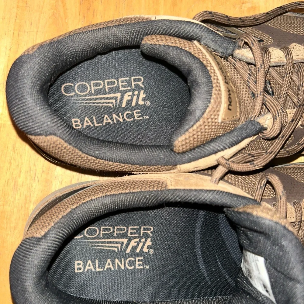 New Balance MW669BR men’s 11 walking hiking shoes brown tan black - Picture 6 of 10
